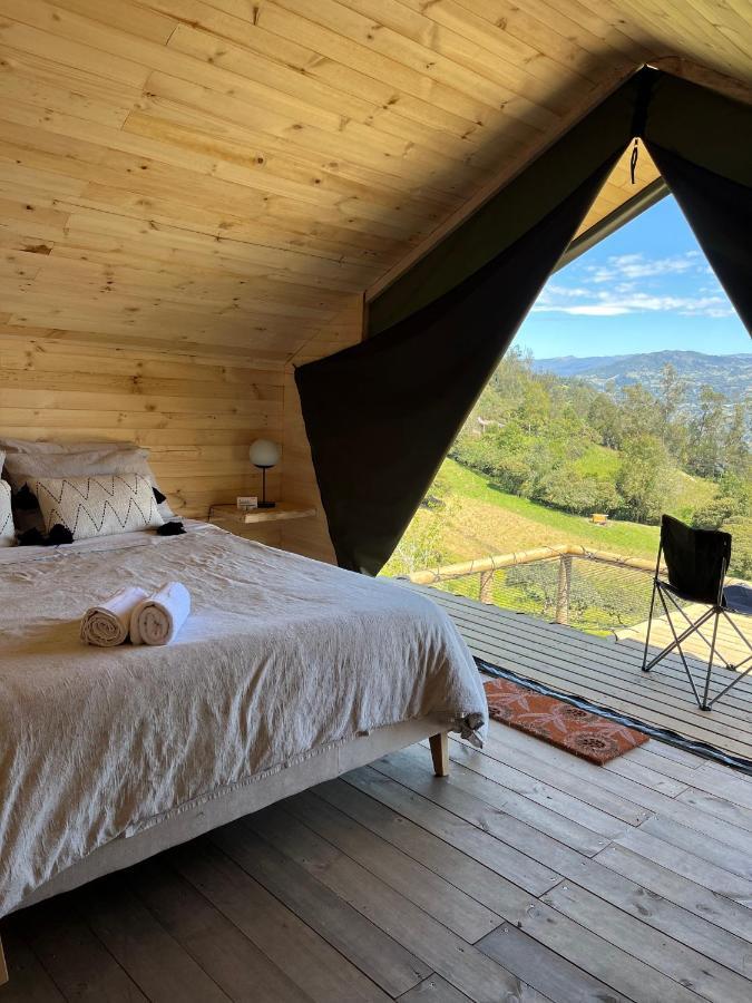 Cuspide Lodge - Choachí Exteriör bild