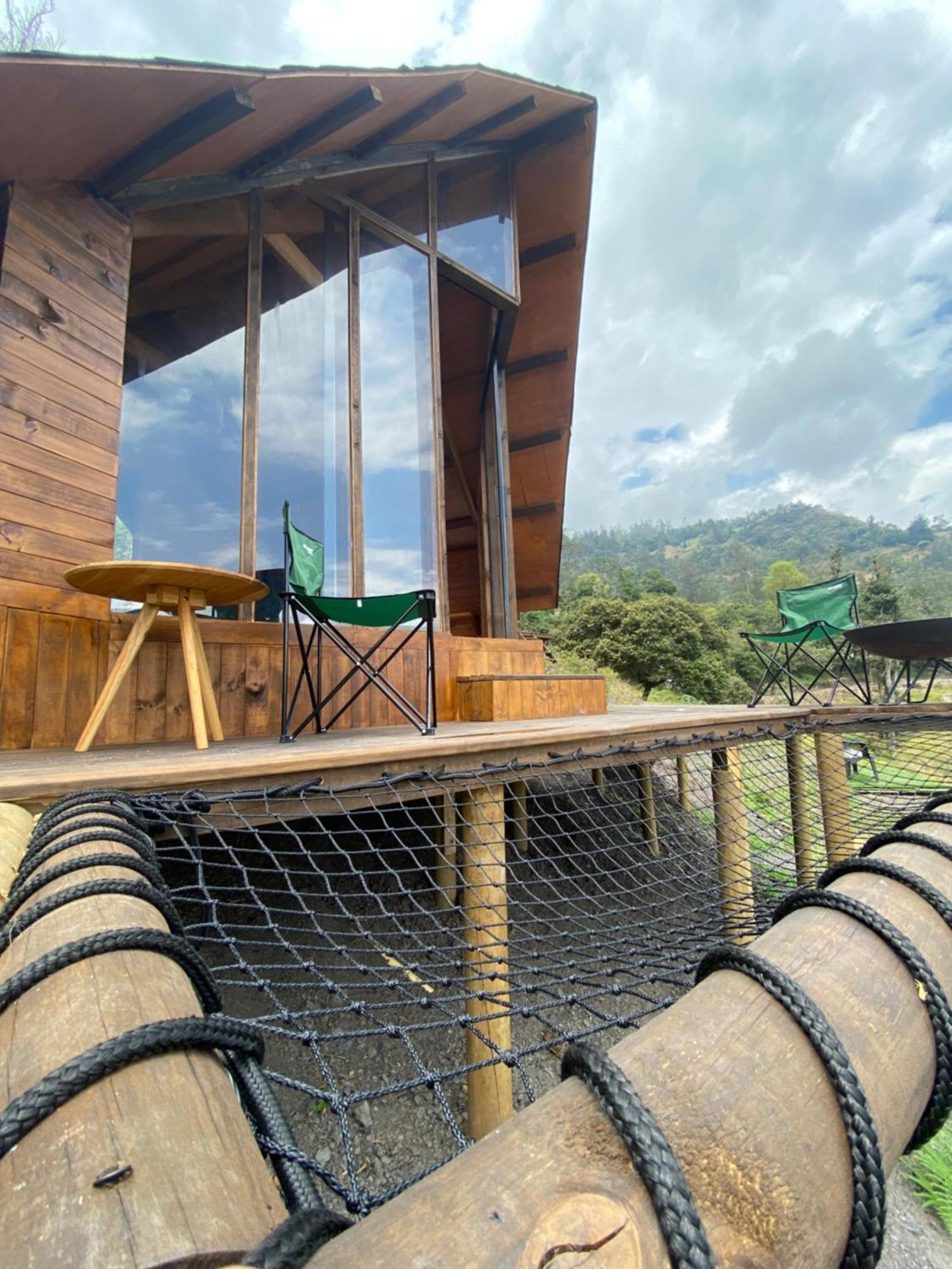 Cuspide Lodge - Choachí Exteriör bild